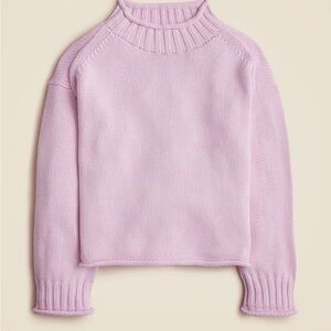 NWT JCrew 2025 Rollneck Sweater Peppermint Ice Size S